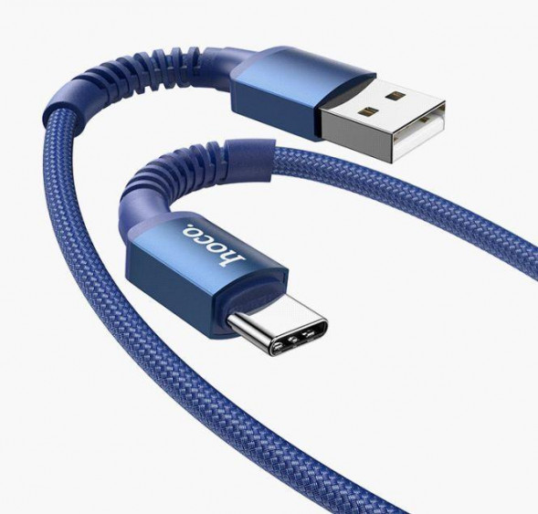 Кабель HOCO (6931474759009) X71 Especial charging Type C (m) 1.0m - синий