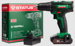 Дрель шуруповёрт STATUS C16PRLI