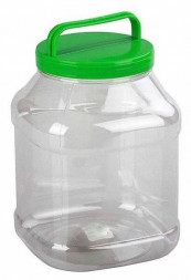 Бидон АЛЬТЕРНАТИВА М463 прямоугольный 3л ПЭТ