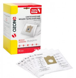 Мешки пылесборники OZONE XXL-05 Мешки-пылесборники синтетические 12 шт