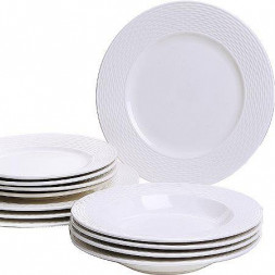 Столовый сервиз LORAINE 30599 белый