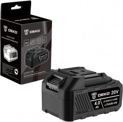 Аккумулятор DEKO R-UNV4.0 CORE, Li-ion, 20В, 4.0А*ч 083-1015