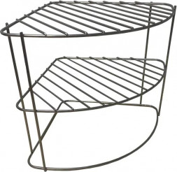 Полка-органайзер UNISTOR MALIBU 3-х уровневая угловая для хранения в шкафу 212314