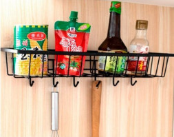 Корзинка навесная для кухни MALLONY Корзинка навесная для кухни MAGIC MR-03 (6 крючков) (008430)