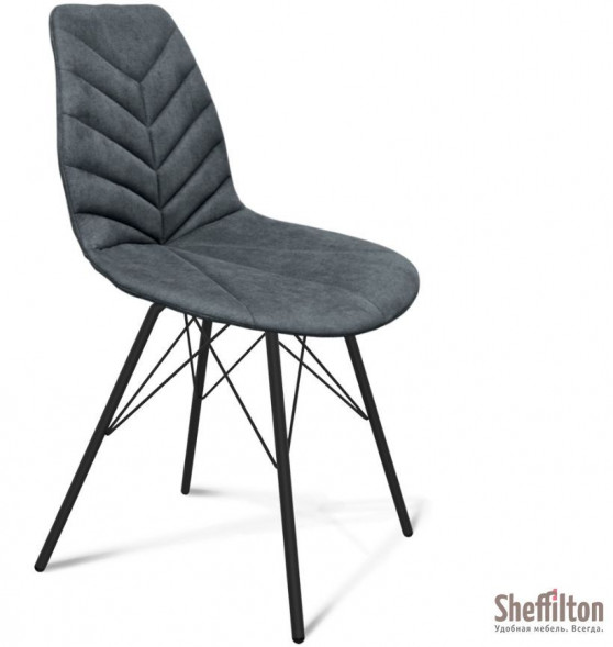 Стул SHEFFILTON SHT-ST29-С4/S37 графит/черный муар (151295)