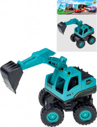 Игрушка РЫЖИЙ КОТ Экскаватор 18,5х8,2х10,2см (подвижные детали)(Арт. И-9419)