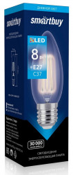 Лампа SMARTBUY (SBL-C37F-8-40K-E27) 8W/4000/E27