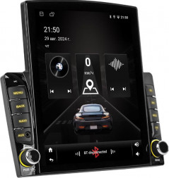 Автомагнитола 2 DIN ACV AD-9701 (TESLA Style/мультимедиа/9.7&quot;IPS/Android 13/1024*768/2+64Гб/FM/USB/SD/4*50/BT/GPS/Wi-Fi