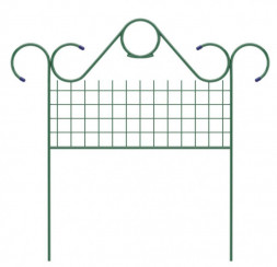 Заборы декоративные RUSSIA Заборчик Садово-парковый Классический 0,7х0,9м 65042