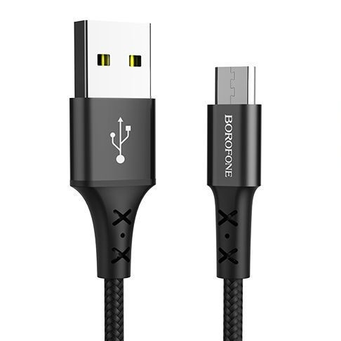 Кабель microUSB BOROFONE (6931474700797) BX20 &quot;Enjoy&quot; USB-microUSB 2A 1M черный