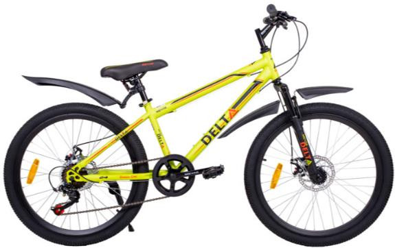 Велосипед МЕЧТА DELTA 24''-13'' green-black-red