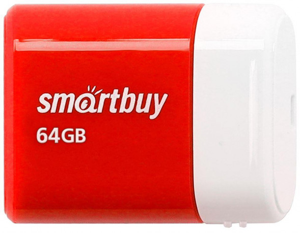 Флэш-напокитель SMARTBUY (SB64GBLARA-R) UFD 2.0 064GB LARA Red