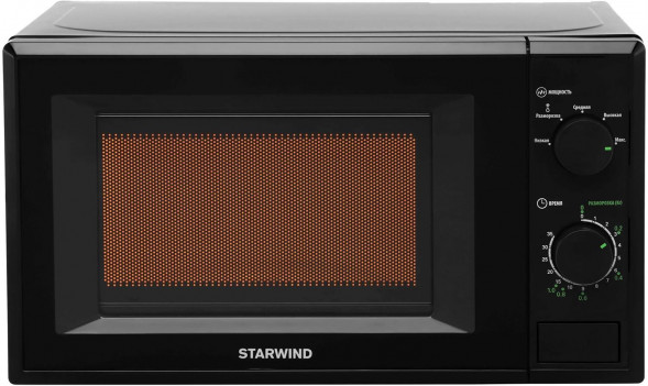 Микроволновая печь HYUNDAI Микроволновая Печь Starwind SWM5820 20л. 700Вт черный