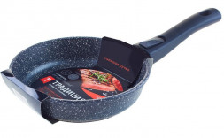 Сковорода ТРАДИЦИЯ ТГ2245 гранит со с/ручкой 24см