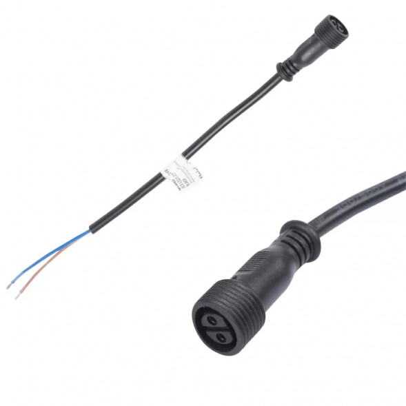 Аксессуары для светильников UNIEL (UL-00009344) UCX-LC2/L52-0.25M DC24V BLACK
