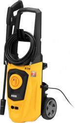 Моечная машина DENZEL Моечная машина высокого давления R-170, 2000 Вт, 170 бар, 360 л/ч, колесная 58228