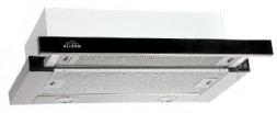 Встраиваемая вытяжка ELIKOR ИНТЕГРА GLASS 45Н-400В2Д нерж\черное стекло