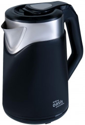 Чайник электрический OASIS K-21SPB черный 2л 1800Вт