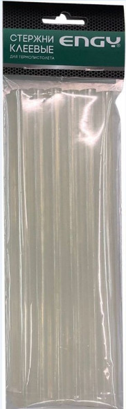 Стержни клеевые ENGY Стержни клеевые для термопистолета, 1,1х20 см, 6шт (357124) ENGY Стержни клеевые для термопистолета, 1,1х20 см, 6шт (357124)
