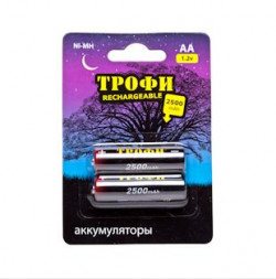 Аккумулятор ТРОФИ HR6-2BL 2500 MAH (2)