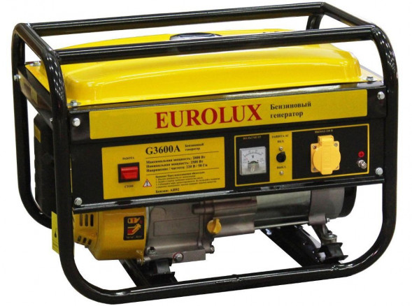 Электрогенератор EUROLUX G3600A Электрогенератор
