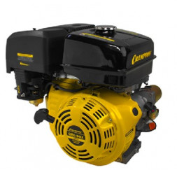 Двигатель CHAMPION G390-1HKE Двигатель (13лс/9,6кВт 389см3 25,4мм шпонка 35,7кг эл. стартер, панель запуска)