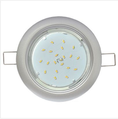встраиваемый светильник ECOLA FS53EFECD GX53 DGX5315 Серебро