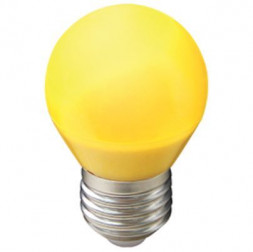 лампы светодиодные ECOLA K7CY50ELB GLOBE LED COLOR 5W/G45/E27 Желтый
