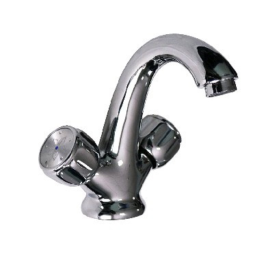 Смеситель для умывальника RUSSIA-MOSCOW 2035 Смеситель на раковину металлокерамика с сатеновой ручкой