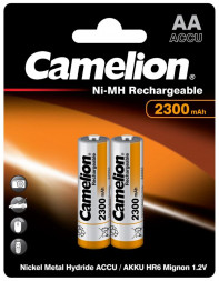 Элементы питания CAMELION (5221) NH-AA2300BP2 AA-2300MAH NI-MH BL-2