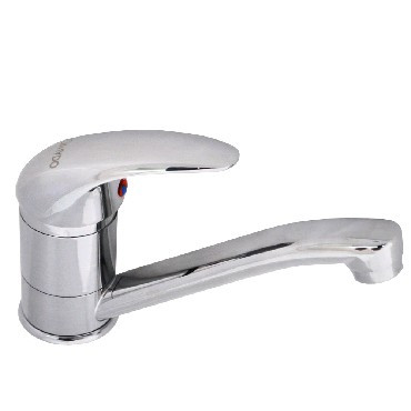 Смеситель для кухни TORNADO 4204S Смеситель кухонный нос 15 см шаровый на шпильках