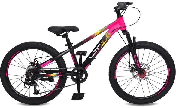 Велосипед LT BIKE LTBIKE SKILL черный/розовый А22010 00-00049052 LT BIKE LTBIKE SKILL черный/розовый А22010 00-00049052