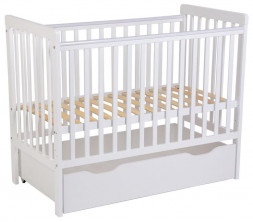 Кроватка POLINI Кроватка детская Polini kids Simple 310-03, белый (1 кор.)
