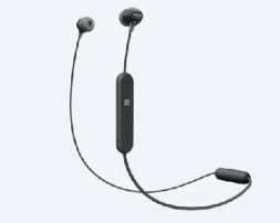 Наушники беспроводные SONY WI-C300/B Цвет Черный