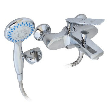 Смеситель для ванны WATERWORKS 270009 NAPOLI - Смеситель в ванную короткий нос шаровый