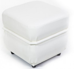 Корпусная мебель БИТЕЛ Пуф ПРИЗМА милк