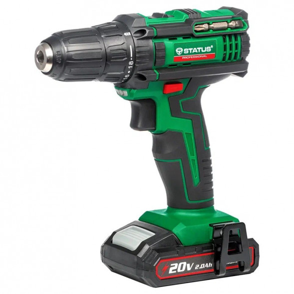 Дрель шуруповёрт STATUS C20-2LI