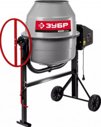 Бетономешалка ЗУБР БМЧ-200 Бетономешалка