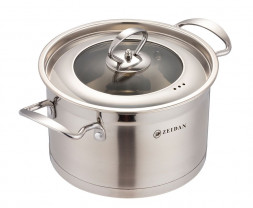 Кастрюля ZEIDAN Z-501055 SILVER