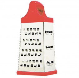 Многофункциональная тёрка ZEIDAN Z-11038 красная