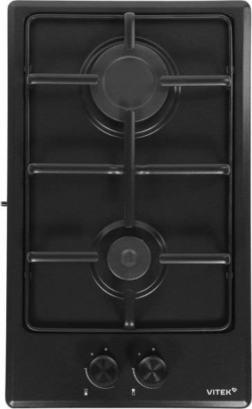 Варочная панель газовая VITEK VGH 3210 BK черный матовый