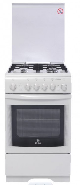 Плита газовая DE LUXE 506040.03Г (916802) бел.