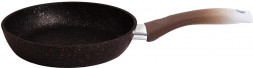 Сковорода KUKMARA смк18401а а/пр литая 18см Кофейный мрамор