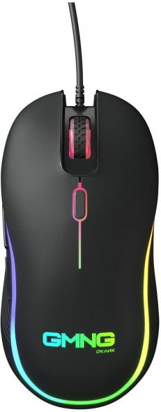 Мышь OKLICK Мышь 723GM, игровая, оптическая, проводная, USB, черный [1533533]