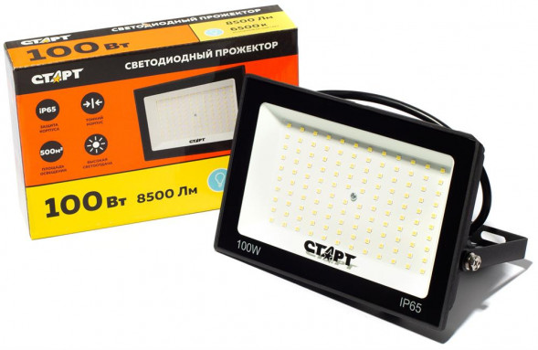 Светодиодный прожектор СТАРТ (19375) LED FL 100W65 N