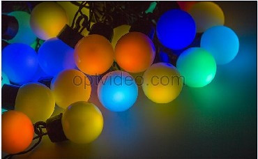 Электрогирлянды NEON-NIGHT (303-569) Гирлянда LED - шарики 5 м RGB