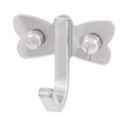 Аксессуары д/ванной комнаты РЫЖИЙ КОТ SSA-011 крючок нерж.сталь