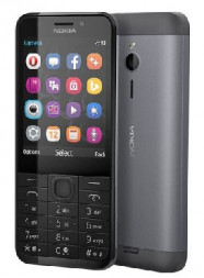 Телефон мобильный NOKIA 230 DUOS DARK SILVER/BLACK