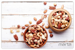 доска разделочная MARTA MT-3740 орехи (37216)