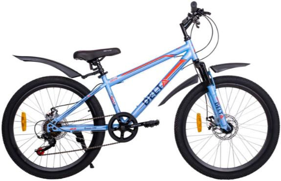 Велосипед МЕЧТА DELTA 24''-13'' lightblue-darkblue-red